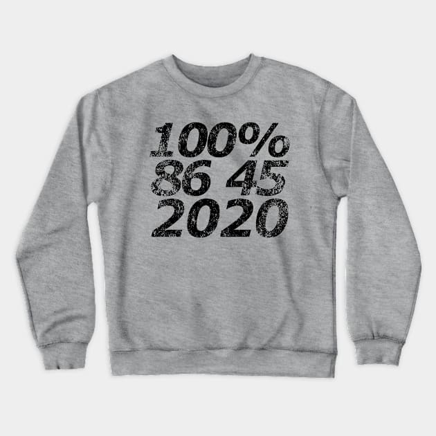 100% 86 45 2020 Crewneck Sweatshirt by CharJens